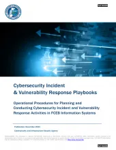 Cybersecurity Incident & Vulnerability Response Playbooks | CISA