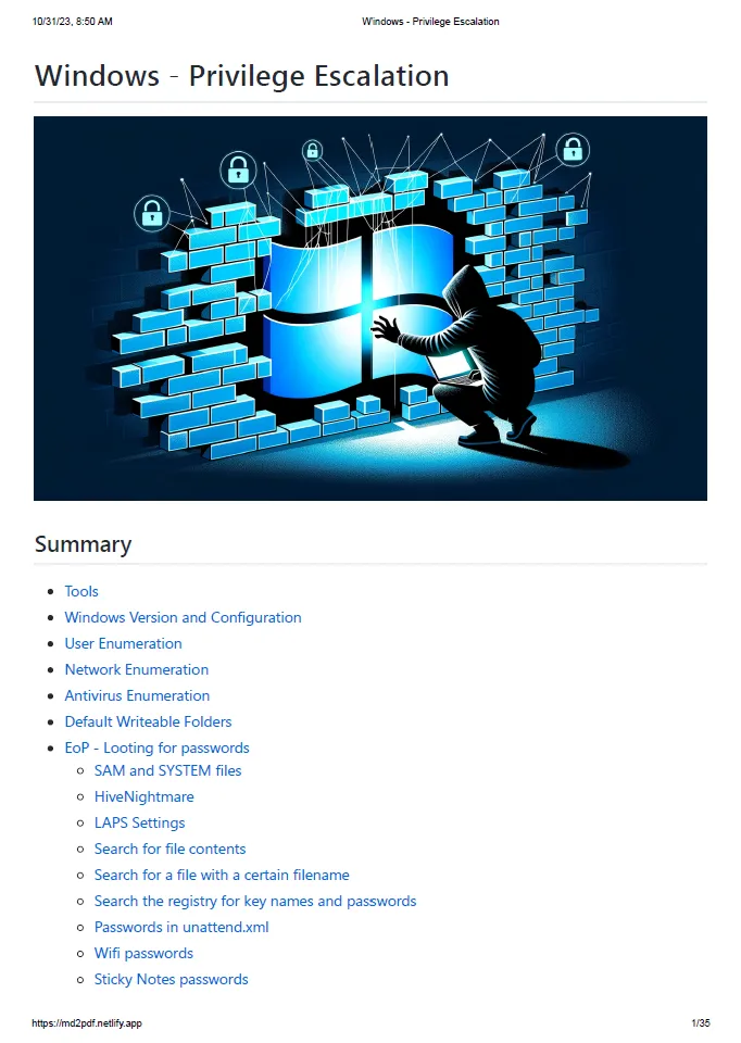 Windows - Privilege Escalation