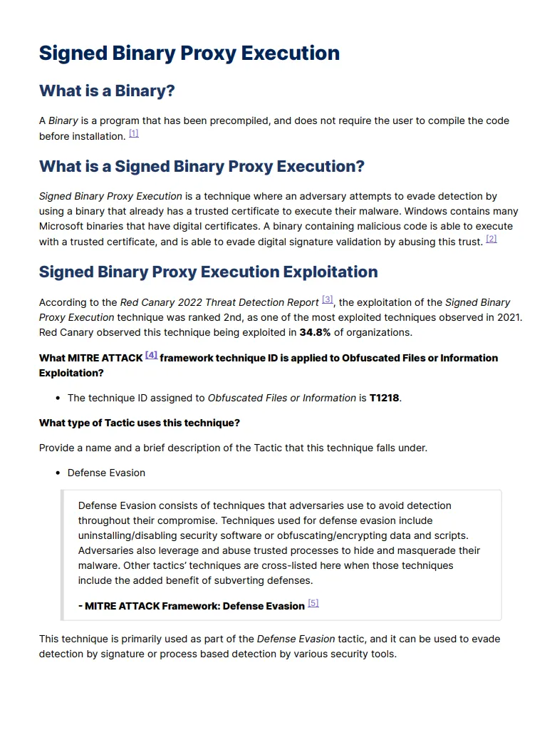 Signed Binary Proxy Execution